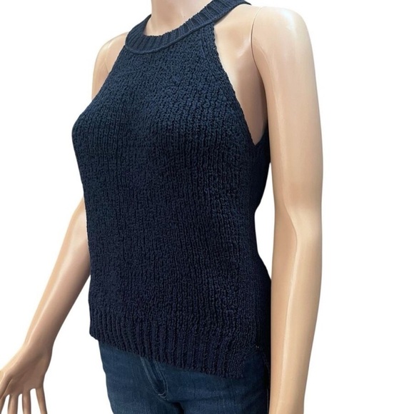 NEW! J. Crew Navy High Neck Sweater Tank, Size XS, EXCELLENT CONDITION! - Picture 6 of 11